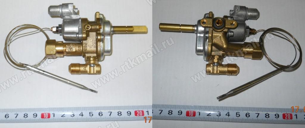 Газовый кран с термостатом для газовой плиты Ariston (Аристон), Indesit (Индезит) 082339 Газовый кран с термостатом для газовой плиты Ariston (Аристон), Indesit (Индезит) 082339 — изображение 2