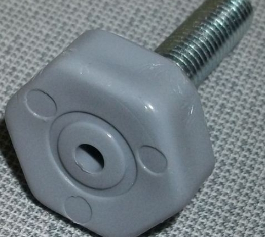 НОЖКА РЕГУЛИРУЕМАЯ M 8X35 СЕРЫЙ 4548960500 НОЖКА РЕГУЛИРУЕМАЯ M 8X35 СЕРЫЙ 4548960500