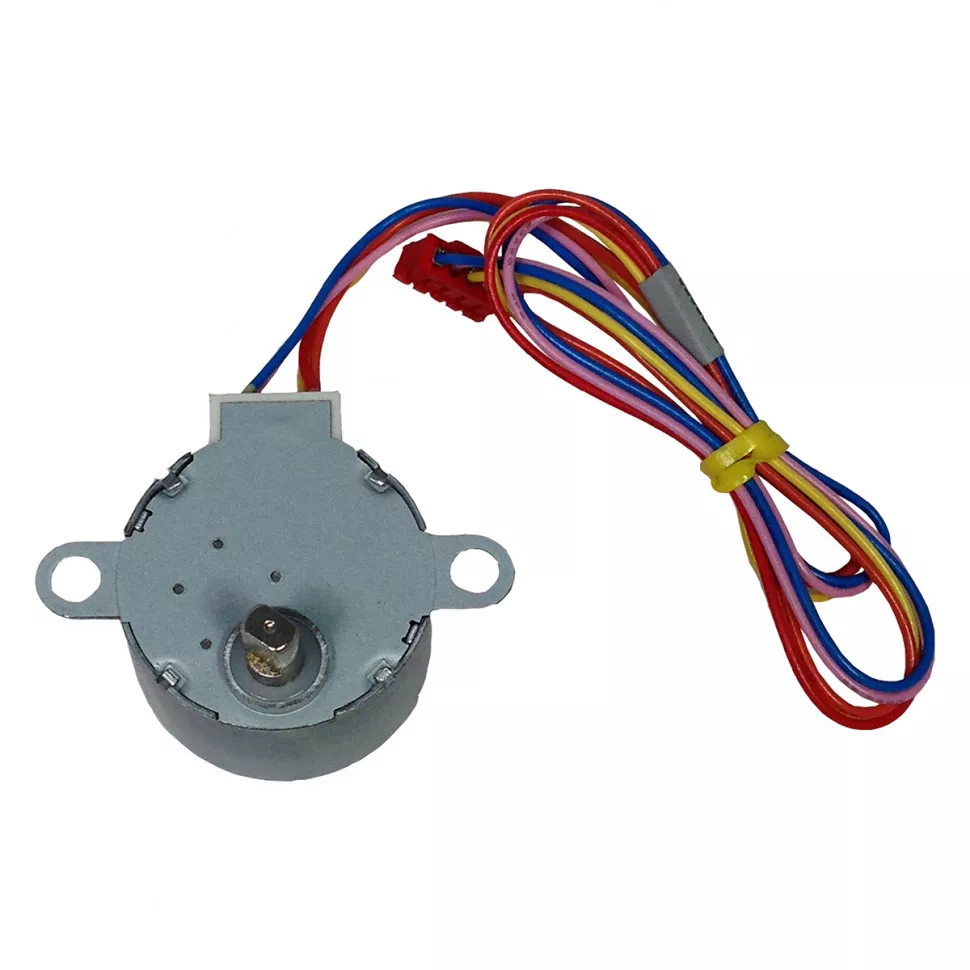 Шаговый Мотор Haier A001A3000072B Вал (D-5мм, Н-9мм), Корпус (Н-19мм), 12V Шаговый Мотор Haier A001A3000072B Вал (D-5мм, Н-9мм), Корпус (Н-19мм), 12V — изображение 2