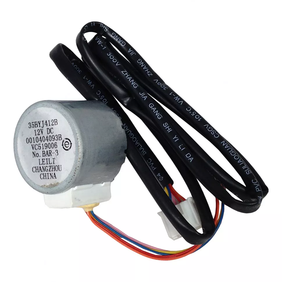Шаговый Мотор Haier A0010404093B Вал (D-5мм, Н-14мм), Корпус (Н-27мм), 12V Шаговый Мотор Haier A0010404093B Вал (D-5мм, Н-14мм), Корпус (Н-27мм), 12V