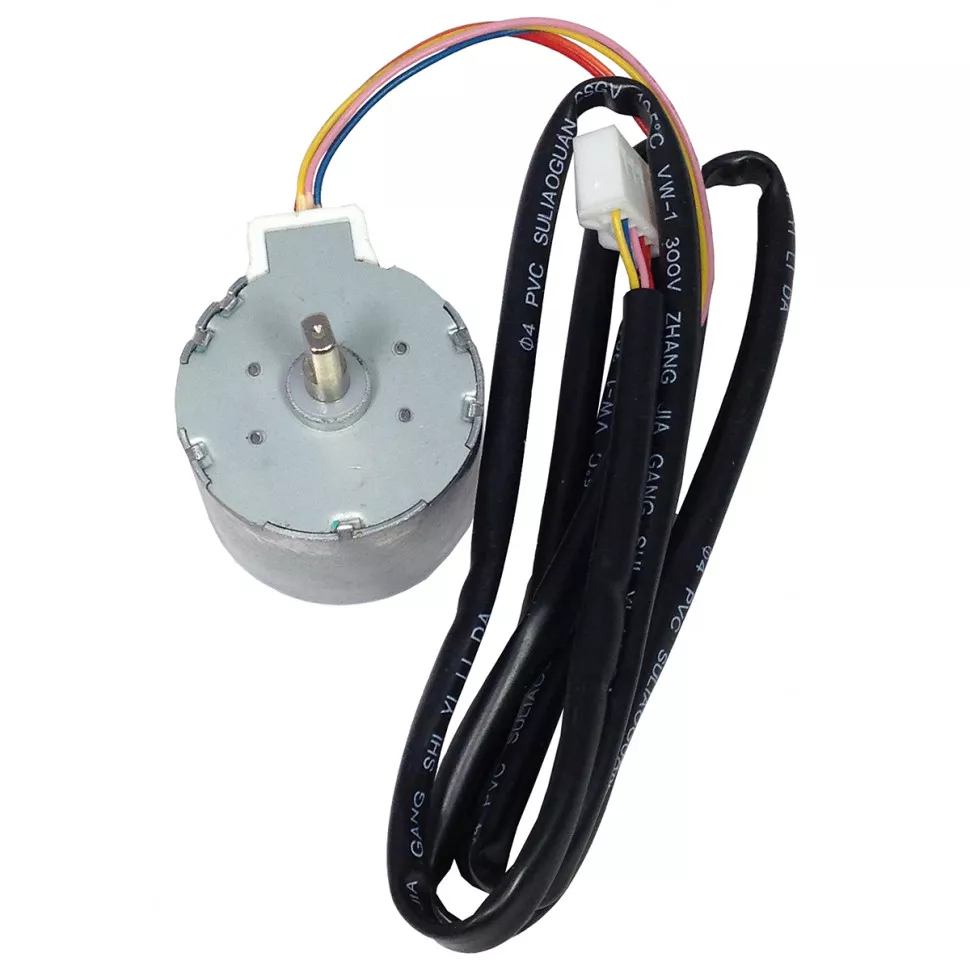 Шаговый Мотор Haier A0010404093B Вал (D-5мм, Н-14мм), Корпус (Н-27мм), 12V Шаговый Мотор Haier A0010404093B Вал (D-5мм, Н-14мм), Корпус (Н-27мм), 12V — изображение 2