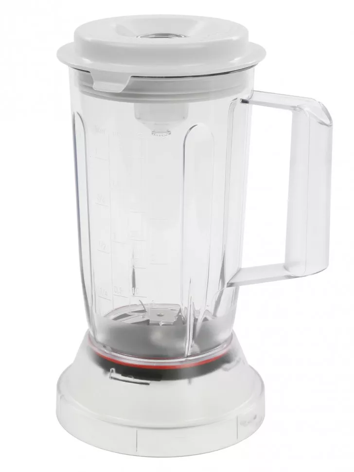 Пластиковый блендер-насадка с крышкой для кухонных комбайнов Bosch 11010038 Пластиковый блендер-насадка с крышкой для кухонных комбайнов Bosch 11010038 — изображение 2
