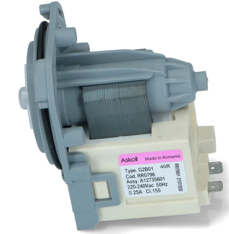Насос ASKOLL G2B01 220/240V, 0.25A, ZANUSSI PMP017ZN Насос ASKOLL G2B01 220/240V, 0.25A, ZANUSSI PMP017ZN — изображение 2