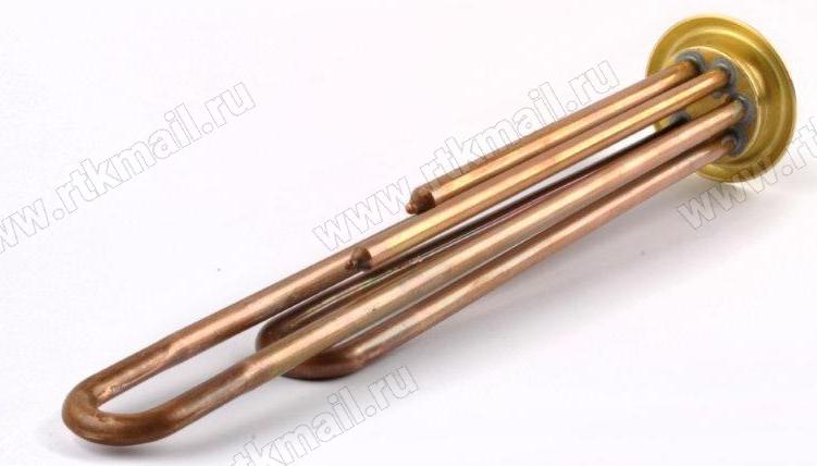 Тэн Premium RF-64 мм, медь, 2000w (1300+700), 220v для водонагревателя Thermex t.3174141 Тэн Premium RF-64 мм, медь, 2000w (1300+700), 220v для водонагревателя Thermex t.3174141 — изображение 2